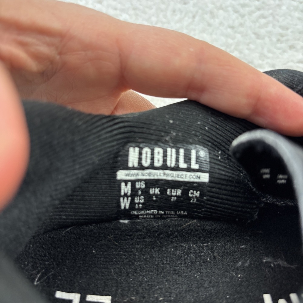 NOBULL Mesh Runner Womens Shoes 6.5 Black Athletic Training Running Lightweight - Picture 4 of 10